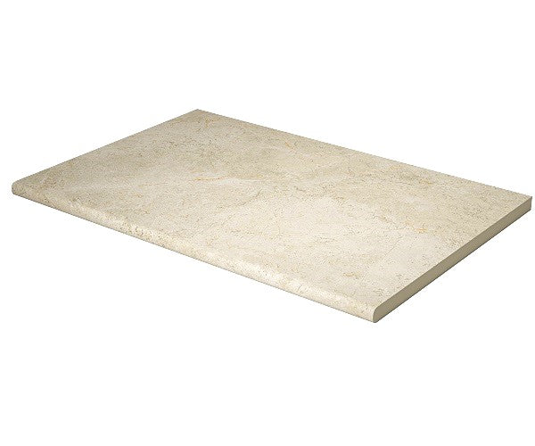 ARIA Bullnose Round Edge 400x600x20 Ivory