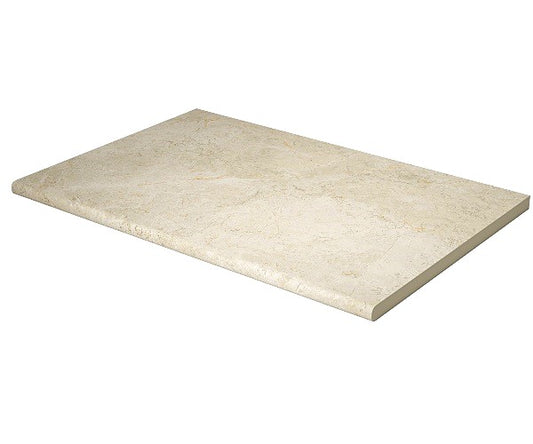 ARIA Bullnose Round Edge 400x600x20 Ivory