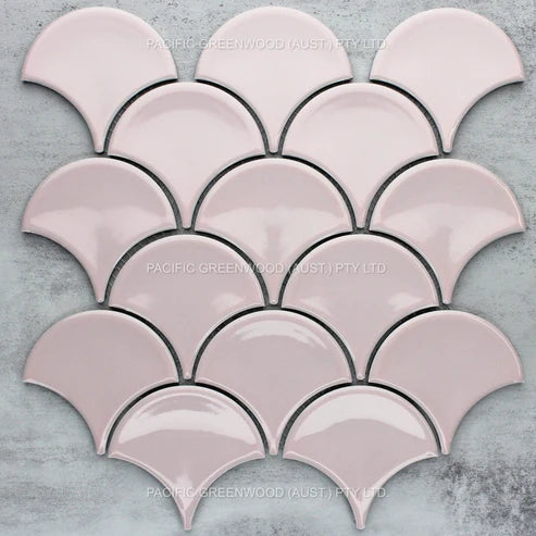 Pastel Pink Fishscale
