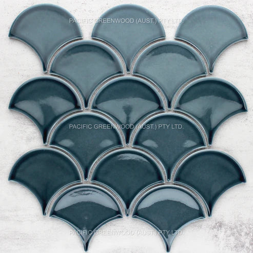 Denim Blue FishScale