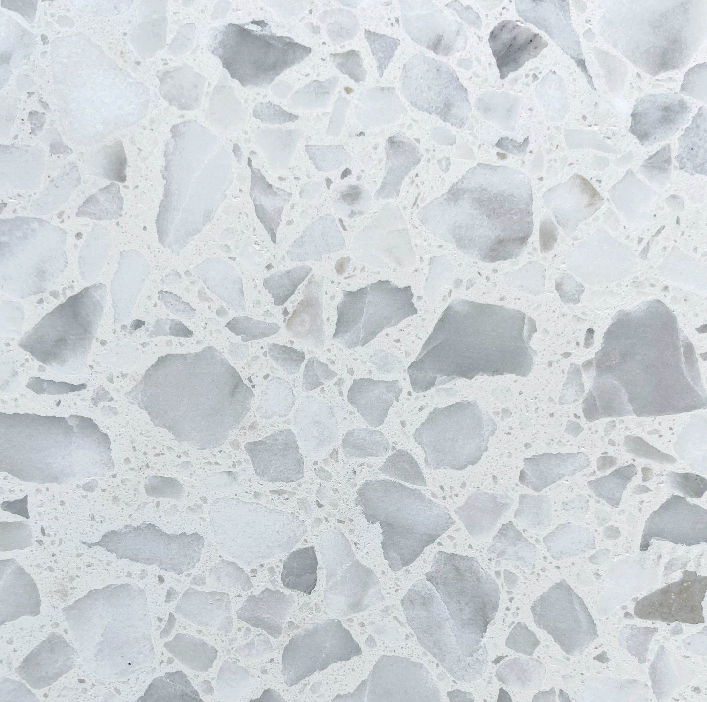 Roma Terrazo Honed White