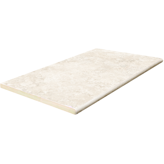 TRAVERTINE 3D CROSSCUT Bianco Bullnose
