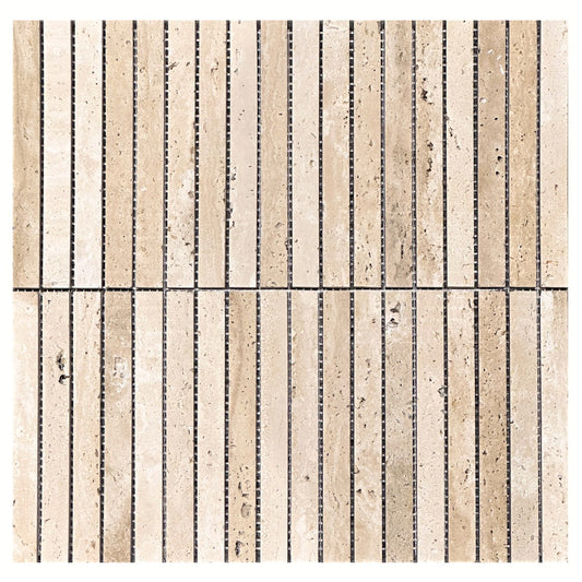 Stack Bond Travertine